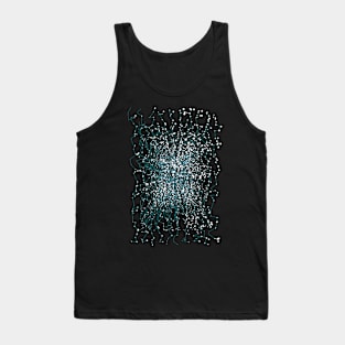 Technical Grid Landscape Wireframe Tank Top